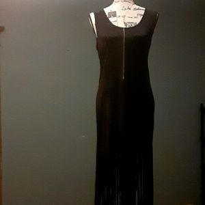 Black Christian Siriano dress